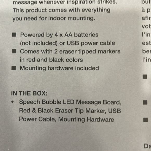 Speech Bubble Message Board - Picture 11 of 16